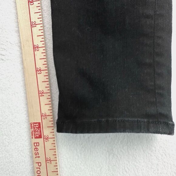 Veronica Beard Jeans 26/2 Debbie Skinny High Rise Black Button Fly Womens - Picture 7 of 11